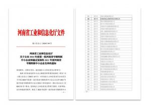 喜讯：OD注册大厅被认定为河南省专精特新中小企业