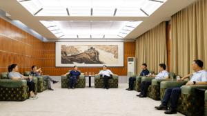 江苏新越集团与OD注册大厅集团座谈交流